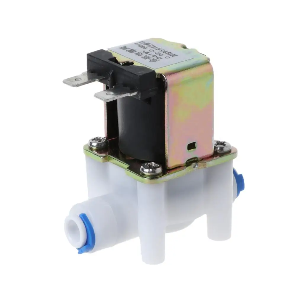 Electric Solenoid Valve for Water Purifier Ionizer Refrigerator Normally Closed DC 12V