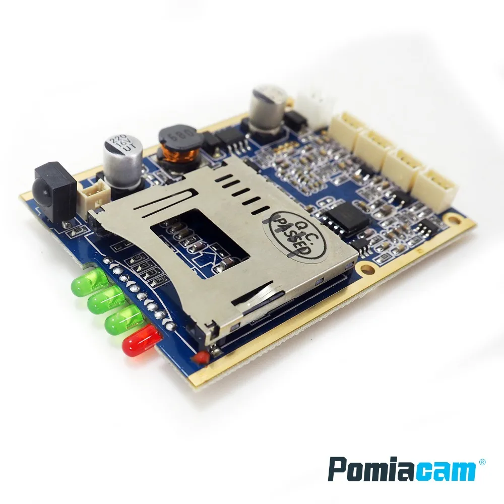  X-box 1CH Mini HD XBOX DVR PCB Board up to D1(704*576) 30fps support 32GB sd Card