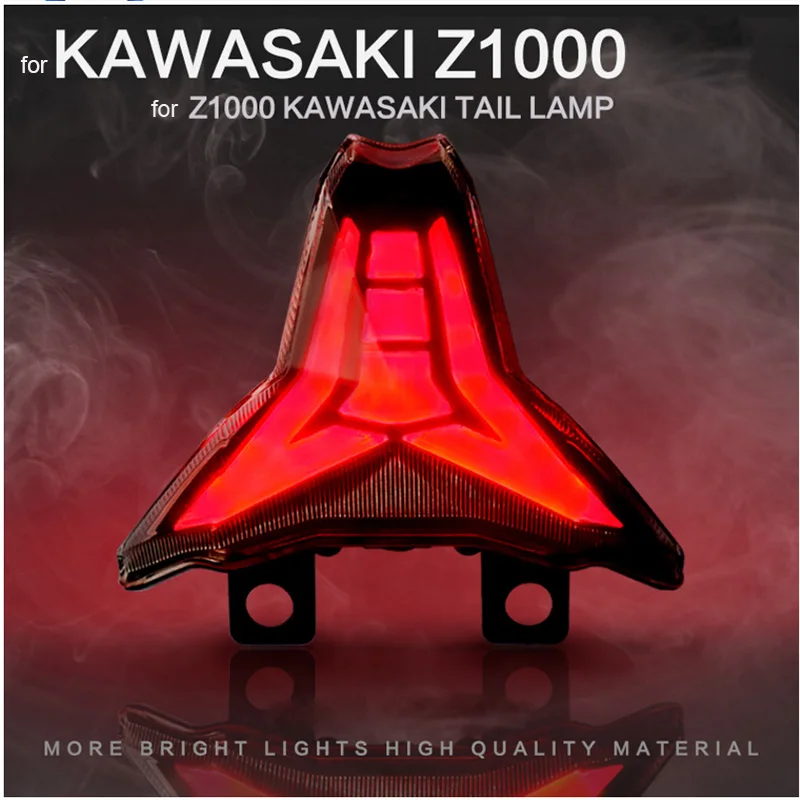 

12v Motorcycle LED Turn Signal Light Brake Lamp Moto Offroad Motorbike Car Screw Tail Lights For KAWASAKI-Z1000 Signal Lights