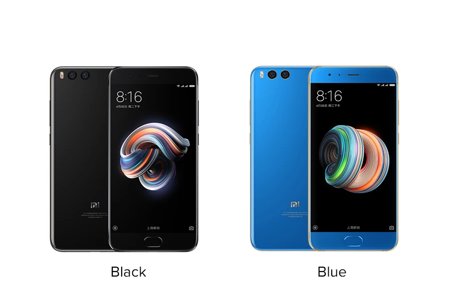 Cheap Global ROM Xiaomi Mi Note 3 Note3 12MP Dual Camera 16MP Front Camera 5.5" Snapdragon 660 Octa Core CPU 6GB 128GB Face Unlocked 7
