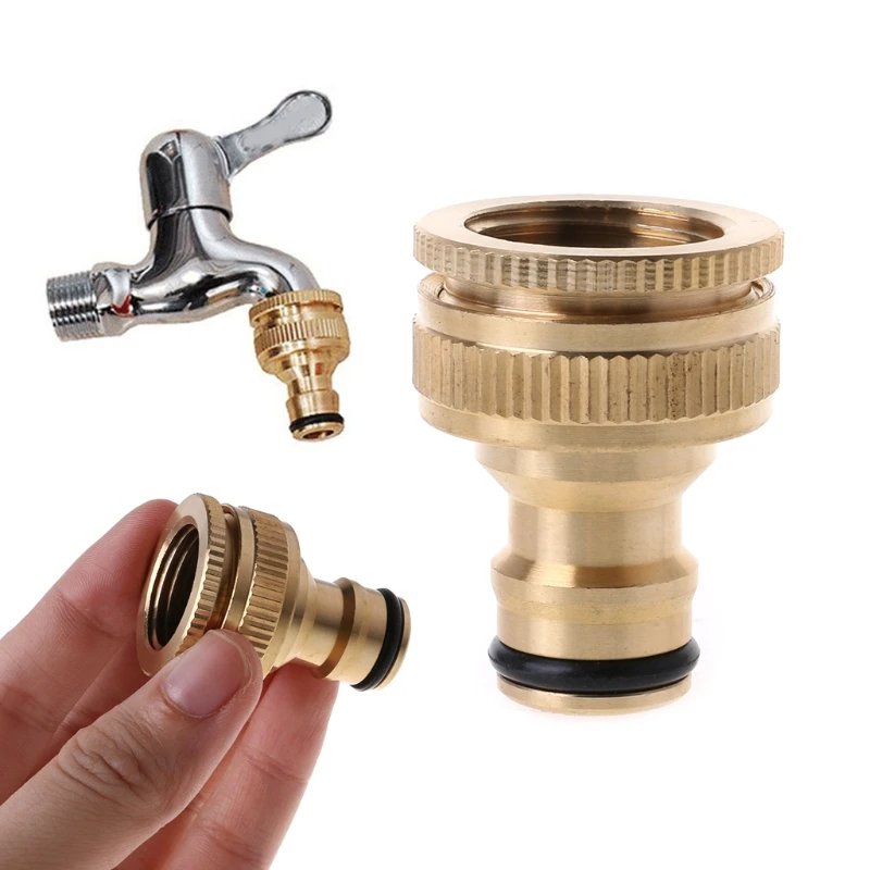 HNGCHOIGE Brass Hose Tap Connector 4/6 Washing Machine Garden Irrigation Watering Fittings HNGCHOIGE Brass Hose Tap Connector 4/6 Washing Machine Garden Irrigation Watering Fittings