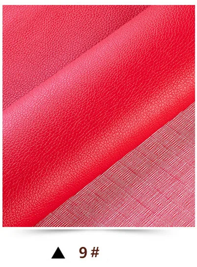 Meetee 100X138 см толщиной 0,5 мм ПВХ синтетическая ткань для факса кожаная ткань для сумки и дивана ручной работы аксессуары для обработки багажа - Цвет: 9