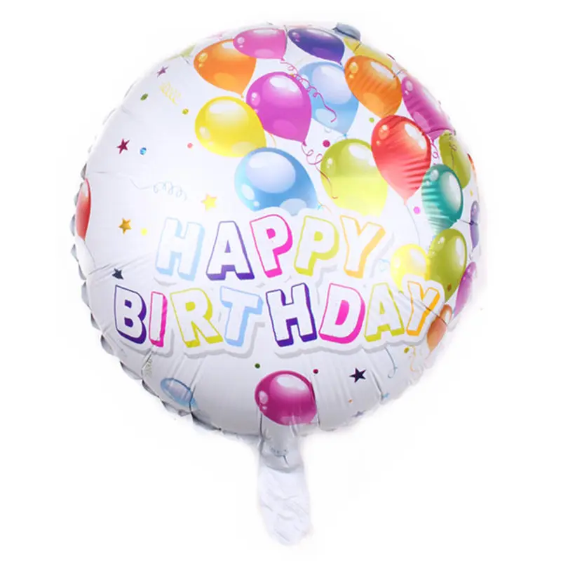 TSZWJ Новинка 18-дюймовые Круглый с днем рождения воздушные шары День Рождения декоративные шары оптом - Цвет: Figure balloon