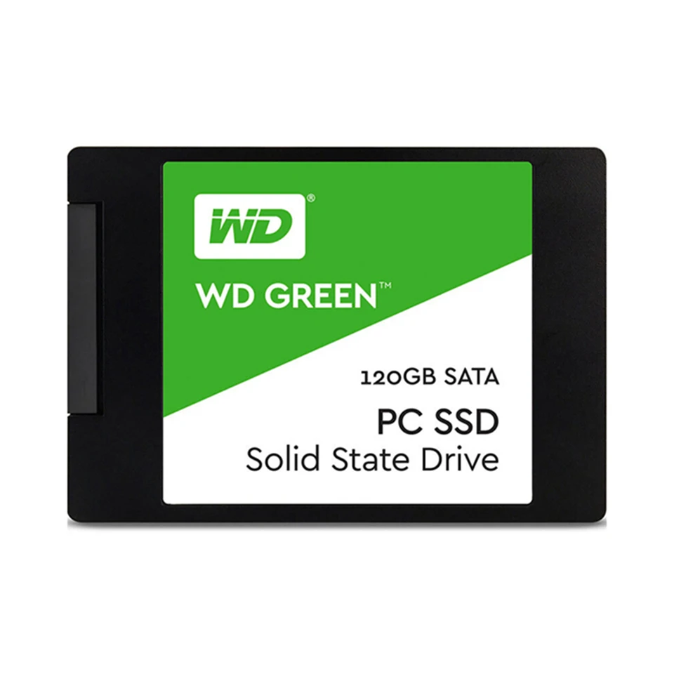 Western Digital WD SSD GREEN PC 120GB SATA 6 ГБ/сек. Внутренний твердотельный накопитель внутренний сабит жесткий диск для ноутбука WDS120G2G0A