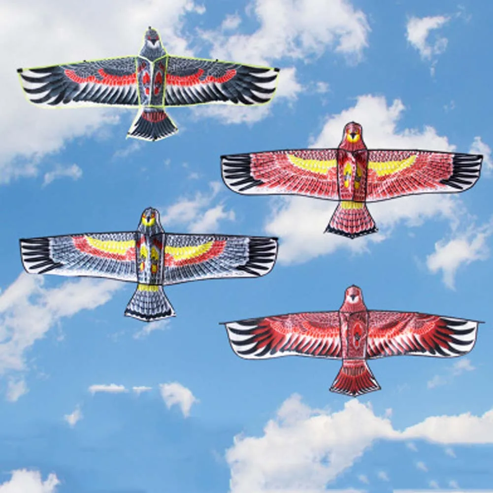 150*56cm Fun Outdoor Sport Beach Kite Huge Big Eagle Animal Bird Kites