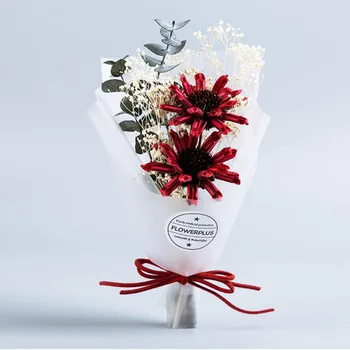 

Car Air Freshener Creative Handmade Dried Flower Christmas series Bouquet Air Conditioning Air outlet Perfume Clip Car Fragrance