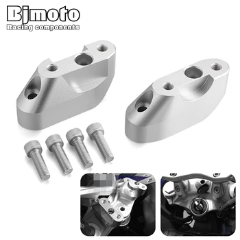 

BJMOTO R1200 R 1200 RS Motorcycle CNC Handle Bar Mounts Clamps Handlebar Risers For BMW R1200RS R1200 RS 2015 2016 2017 2018