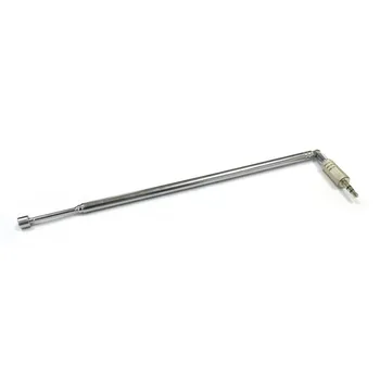 

1PC FM radio antenna telescopic antenna phone HIFI aerial 650mm long straight/rotatable 180 degree type NEW