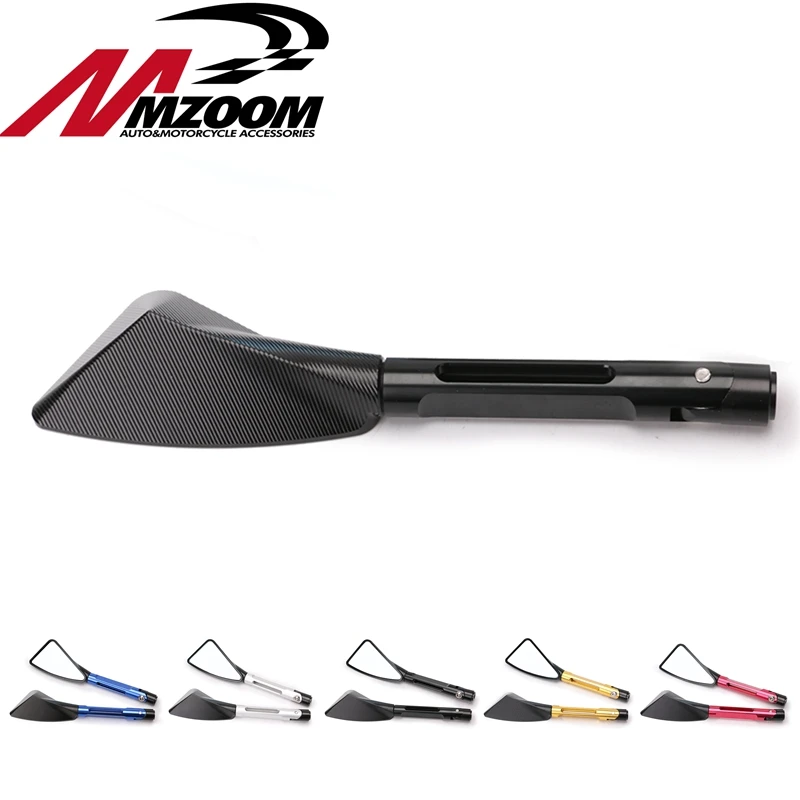 

Mzoom -Aluminum CNC Motorcycle rearview Side mirror For honda yamaha Kawasaki z750 Suzuki Ducati