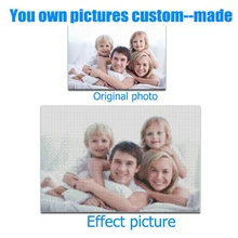 Фотографии на заказ! Сделай свой собственный 5D DIY Алмазная картина квадратные элементы вышивка крестиком Стразы Алмазная мозаика