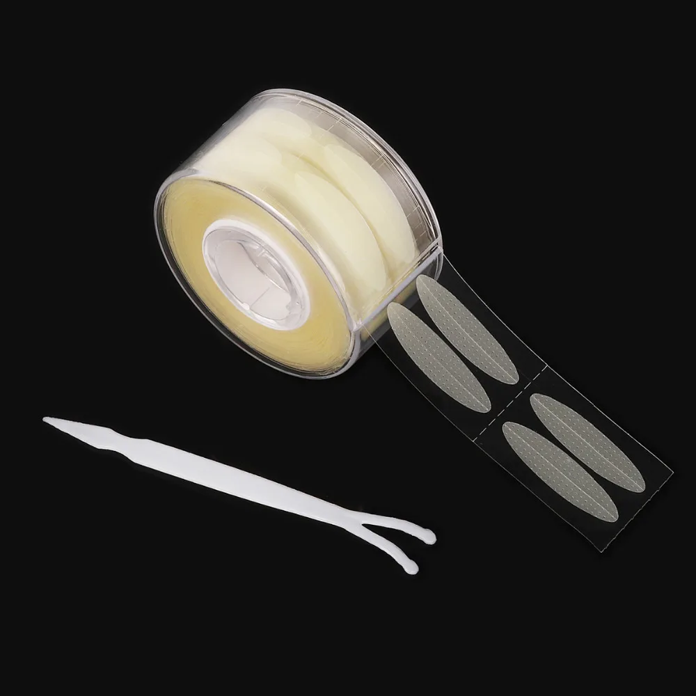 

600pcs L Clear Beige Eyelid Stripe Makeup Sticker Big Eye Invisible Double Fold Eyelid Shadow Double Eyelid Tape Cosmetic Tool