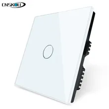 Free Shipping Wholesaler UK standad Wall switch 1 gang 1 way Crystal Glass Panel Switch, Digital Light livolo Touch Switch livolo manufacturer knight black touch switch crystal glass panel digital touch light wall home switch vl c702 12 vl c701 12