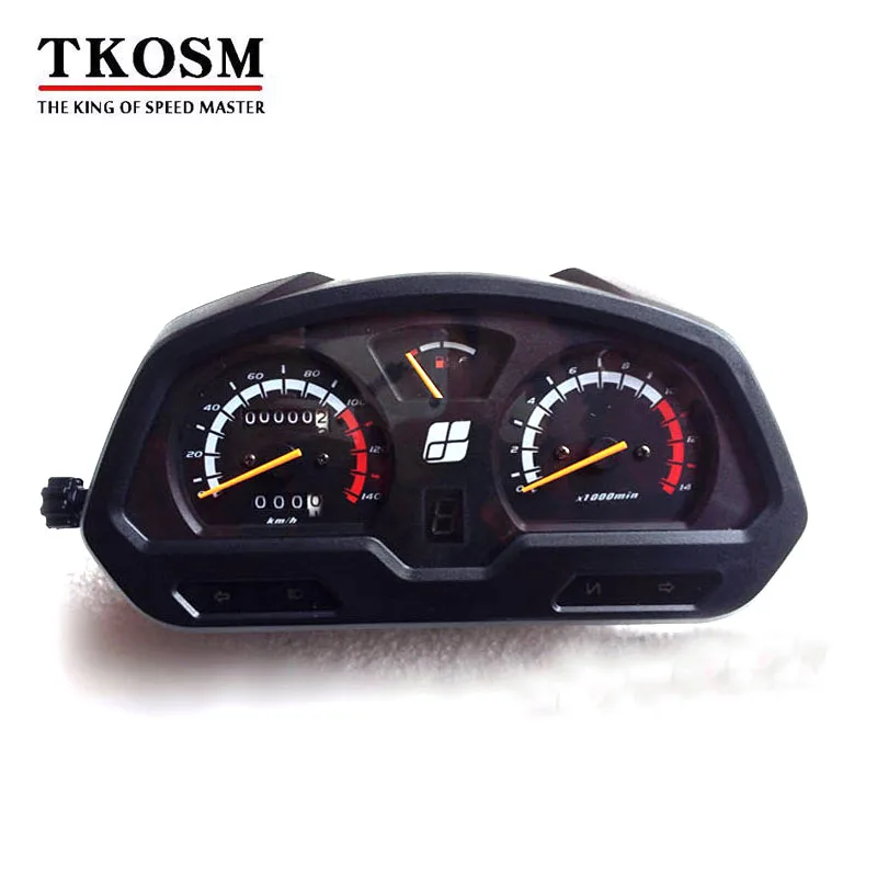 

TKOSM LX150-52 Motorcycle Speedometer Odometer JL150-51D Accessories Motorbike LCD Digital Speedometer