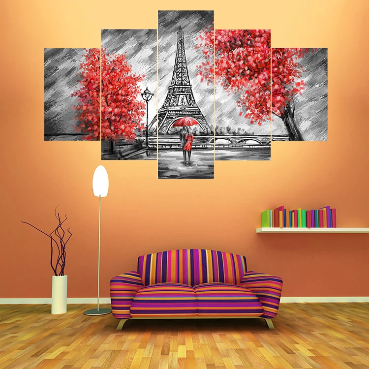 Abstract-Lovers-Canvas-Paintng-Hot-Cuadros-Decorative-5Pcs-Modular-Picture-HD-Tableau-Wall-Pictures-For-Living (1)