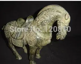 

HORSE BRONZE STATUE Qing Dynasty