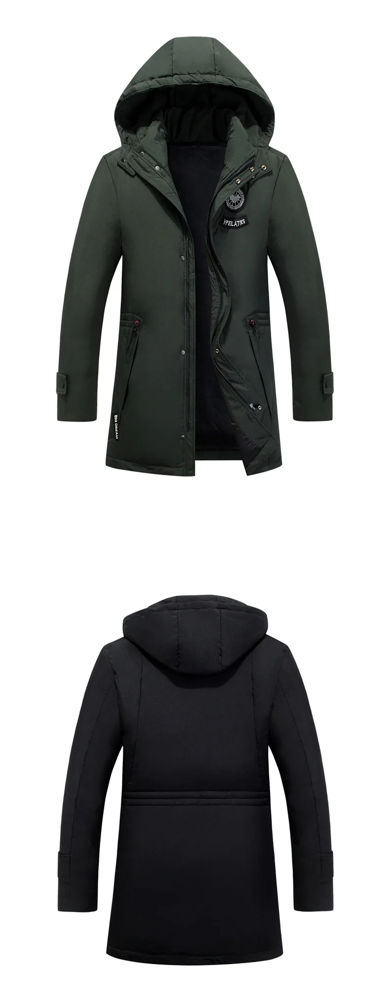 Brand Jacket Men Clothes Winter Jacket Men thick Windproof Hood parka mens jackets and coats Windbreaker Coat Jaqueta masculina (3)