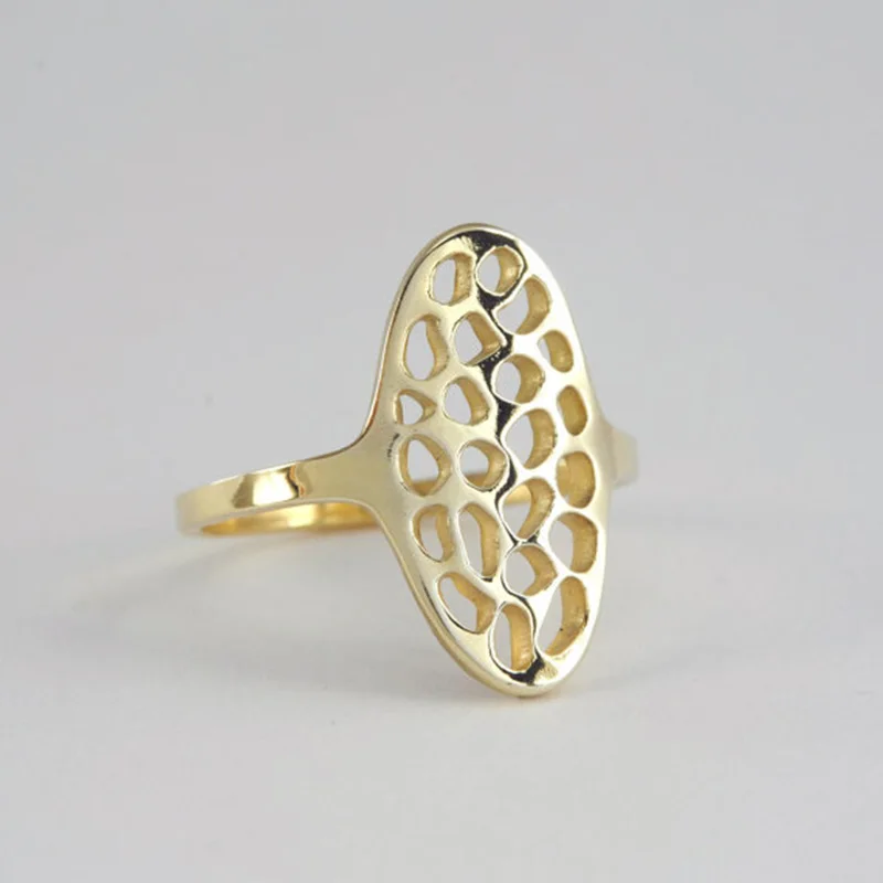 Wholesale Lots Bulk 10Pcs Exquisite Oval Rings Mix Color