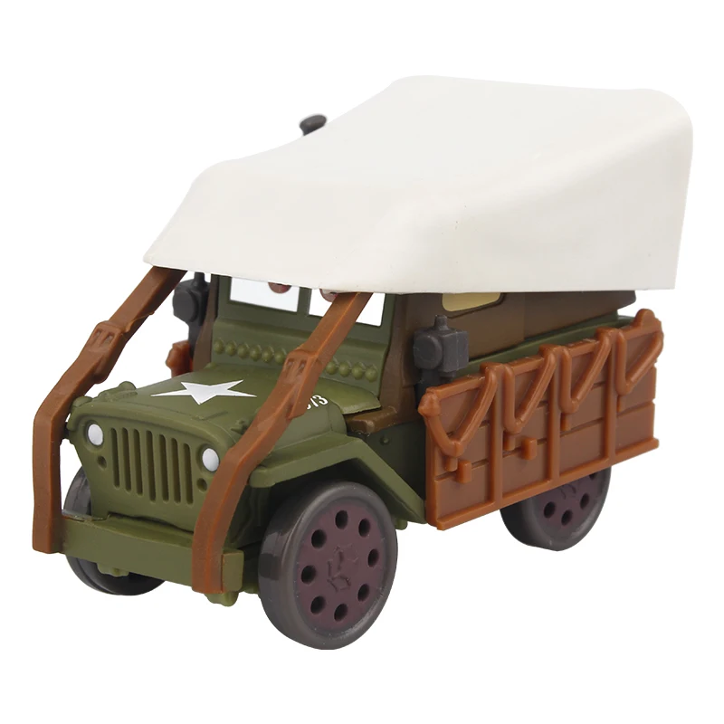 

Disney Pixar Cars Cars 2 Lightning McQueen Mater Sarge Diecast Metal Toy Model Car Jackson Storm Birthday Gift Toys For Kids Boy
