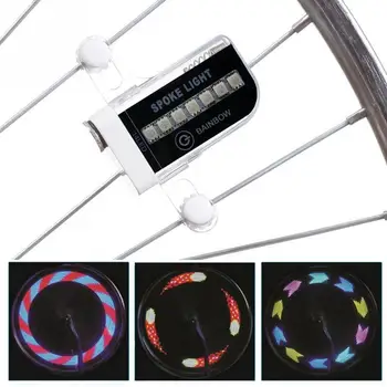 

2017 New Two Side Gofuly 14 LED Motorcycle Cycling Bicycle Bike Wheel Signal Tire Spoke Light 30 Changes Free Shipping