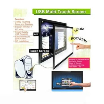 

47 inch IR Multi Touch Screen Overlay,Infrared Touch Screen Aluminum Frame