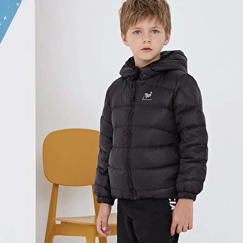 Factory direct wholesale high quality men and women children's clothing down jacket loose hooded thick baby Winter jacket Coat