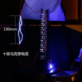 

Stark technology studio, Marx generator, pulse high voltage generator, lightning simulation DIY.