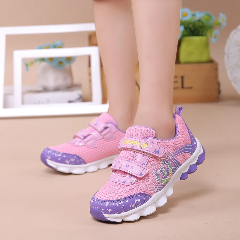

Kids Shoes summer sports for girls comfortable and breathable fashion sports sneakers for kids the girl's cute shoes