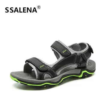 

Men Open Toe Gladiator Sandals Male Summer Outdoor Breathable Shoes Men Classic Hook And Loop Leisure Sandals Hot Sale AA60340