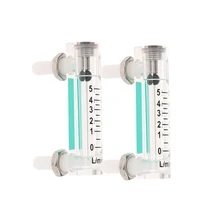 2Pcs 0.5-5LPM Oxygen Flow Meter Flowmeter With Control Valve For Air Measuring and Controlling the Flow of Oxygen