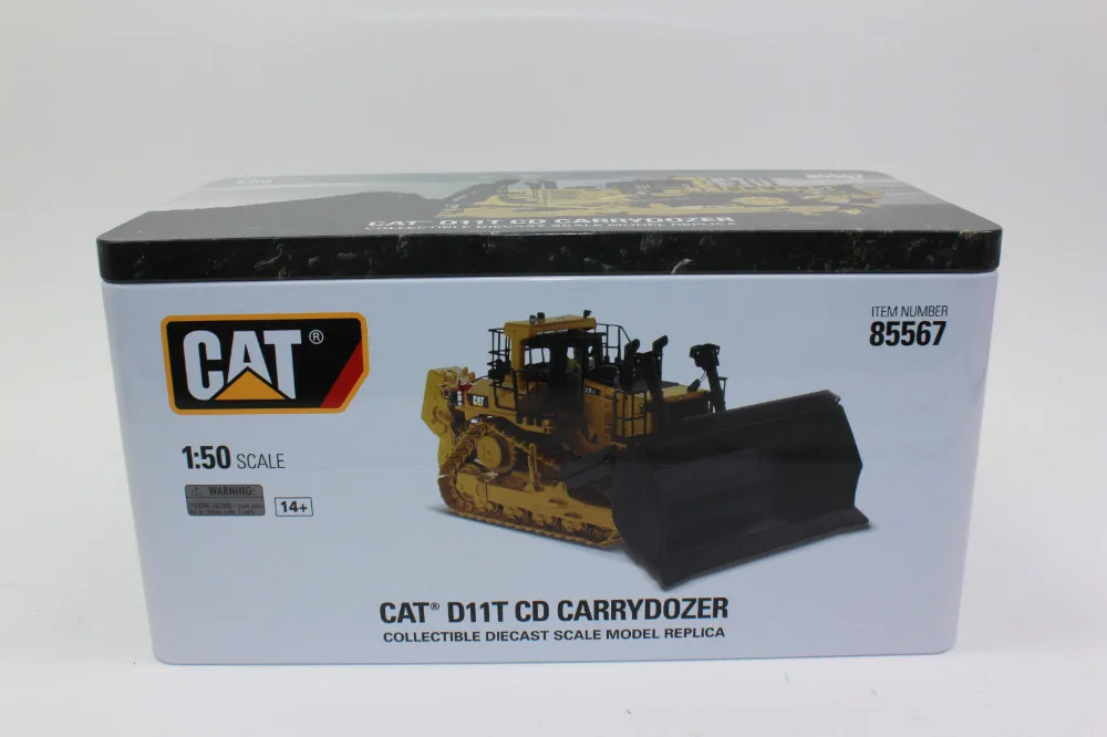 1:50 Масштаб металлические модели Caterpillar Cat D11T CD носит бульдозер трек-Тип трактор путем литья под давлением мастеров DM85567