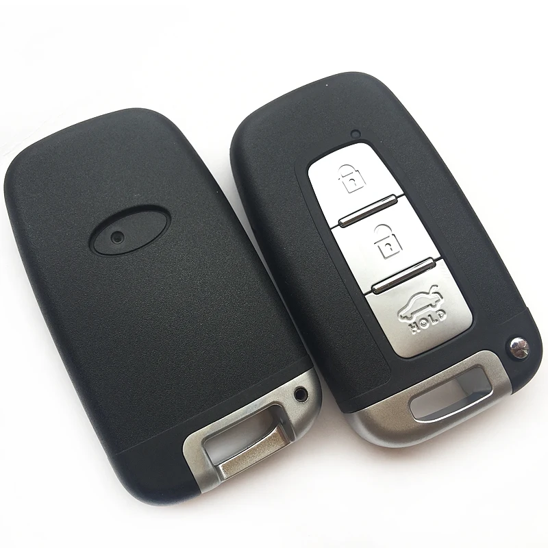 4/3 Кнопка Smart key shell Fob для hyundai Genesis Coupe Sonata Ix35 Elantra Equus Velo Veloster корпус для ключей от автомобиля крышка пустая