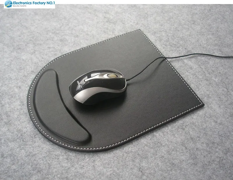 New High Quality Mousepad Double PU Leather Mouse Pad Gaming Mouse Pad