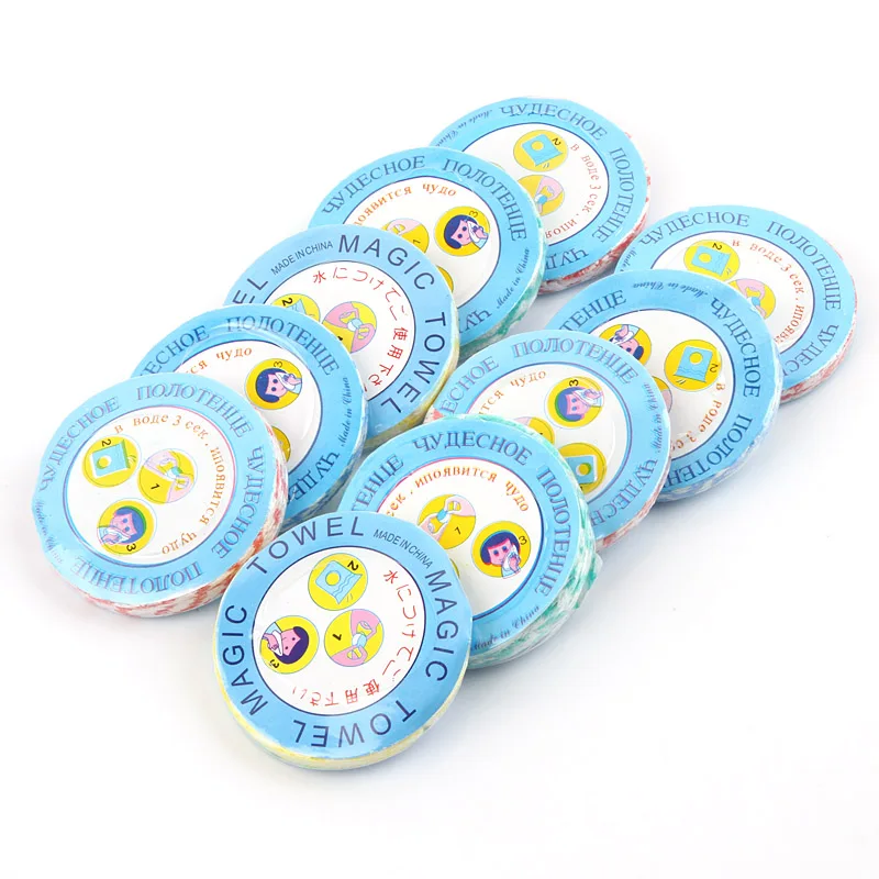 

Protable Travel Camping Sports Hiking Compressed Face Towels Washcloth 30*40cm