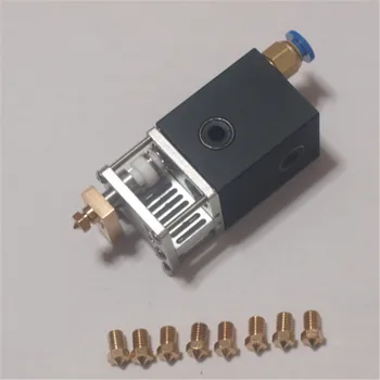 

A Ultimaker 2 UM2 3D printer parts all metal aluminum alloy printing head hot end Olsson block nozzle kit/set for 1.75/3mm
