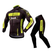 Зимняя Мужская Флисовая теплая велосипедная одежда на молнии с длинным рукавом, XXXL, велоодежда большого размера