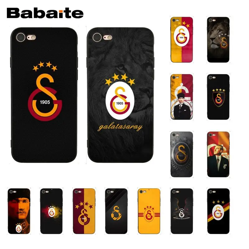 

Babaite Turkey Galatasaray Mustafa Kemal Ataturk PhoneCase for iphone 11 Pro 11Pro Max X XS MAX 6 6s 7 7plus 8 8Plus 5 5S SE XR