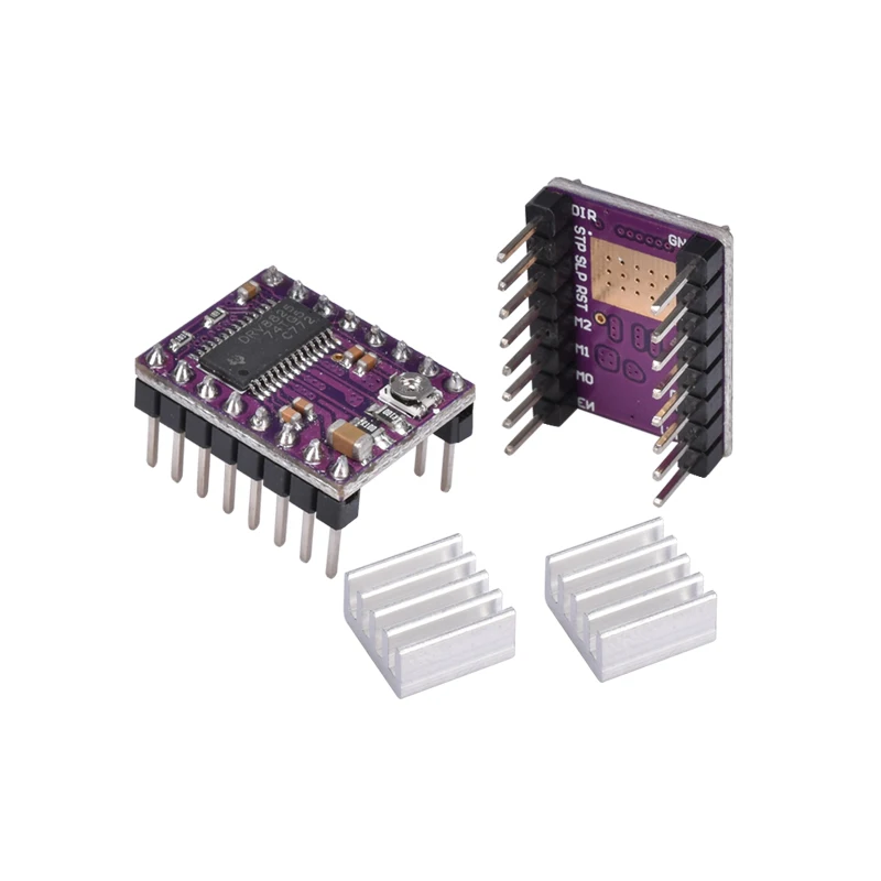 Запчасти для 3D принтера Stepstick Drv8825 Драйвер шагового двигателя Reprap 4 PCB плата замена