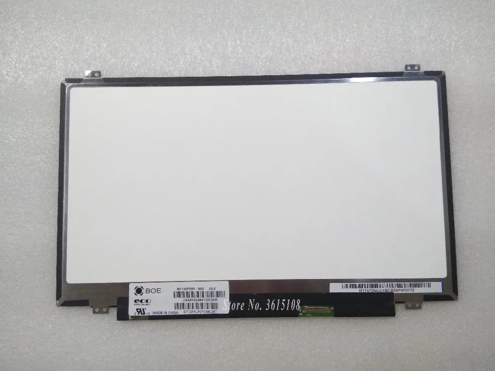 1080p Full HD 14 0 &quotIPS ЖК экран NV140FHM N43 для DELL D/PN 06J1Y3 00MRG6 72% NTSC замена панели|ЖК-экран
