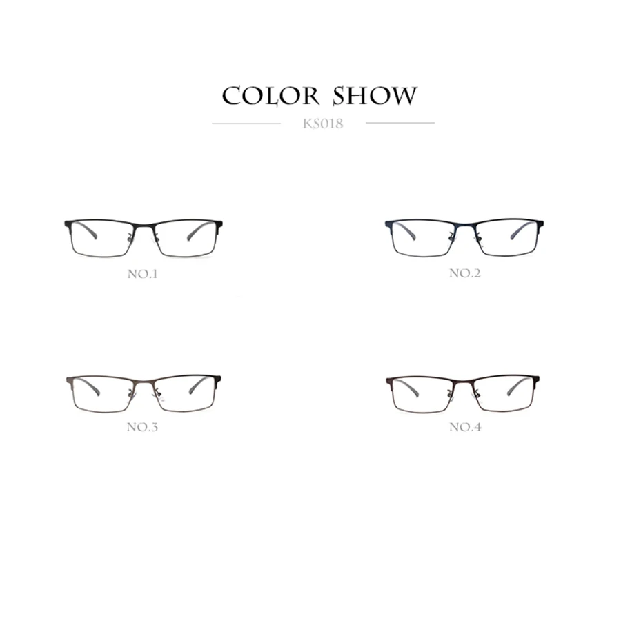 KISUNRISE оправа для очков для мужчин от близорукости, по рецепту очки металлические деловые очки для мужчин