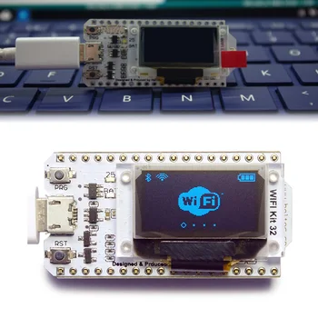 

ESP32 Chip WIFI Bluetooth Development Board OLED IOT Kit Module EM88