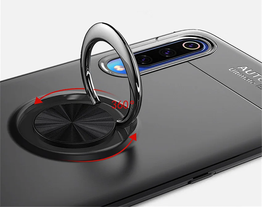 Magnetic Car Holder Case For Xiaomi Mi 9T Redmi K20 Silicone Metal Ring Magnet Case For Xiaomi redmi k20 Pro Mi9T 6 (6)