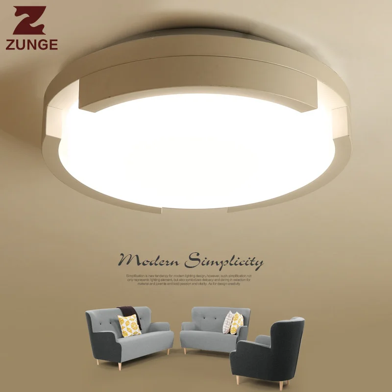 

ZUNGE modern creative led ceiling ligh simple living room lights P438 romantic bedroom lamp warm restaurant lighting