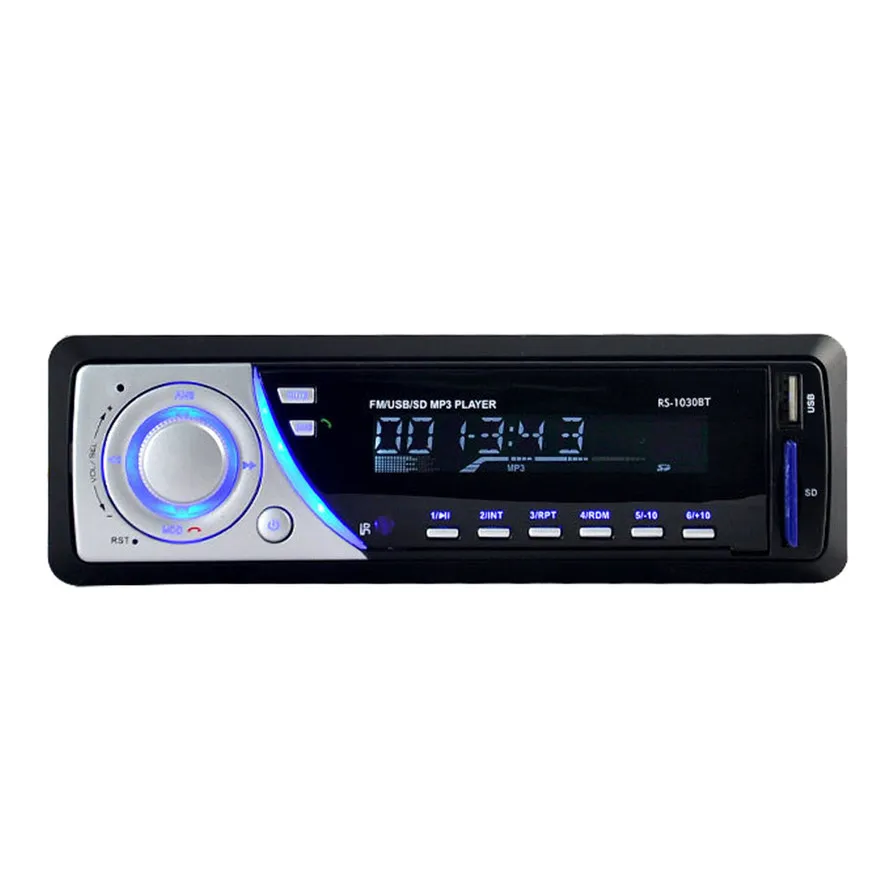 Bluetooth автомобильный стерео аудио в тире FM Aux вход приемник SD USB MP3 радио плеер