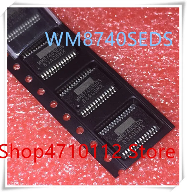 NEW 10PCS LOT WM8740SEDS RV WM8740SEDS WM8740 SSOP 28 IC