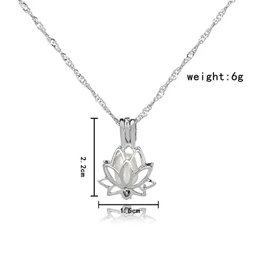 HENGSHENG стрелка медальон клетка ювелирный набор жемчужный кулон с 1 шт. настоящая овальная жемчужина в шарме - Цвет камня: pendant