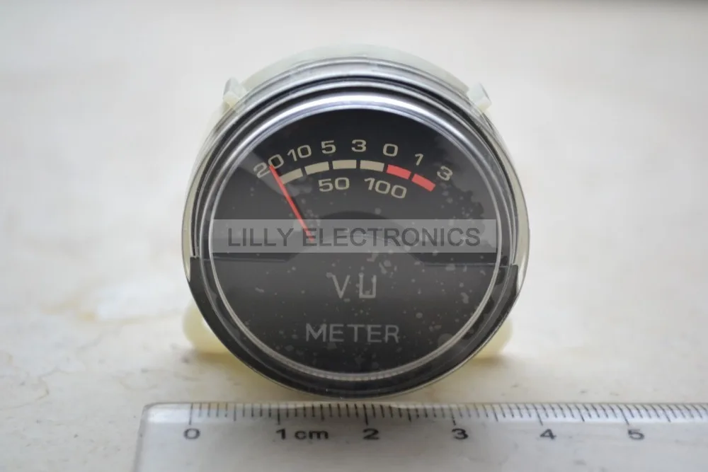 VU meter DB уровень заголовка уровня Φ с подсветкой синий светодиодный|level meter|level led |