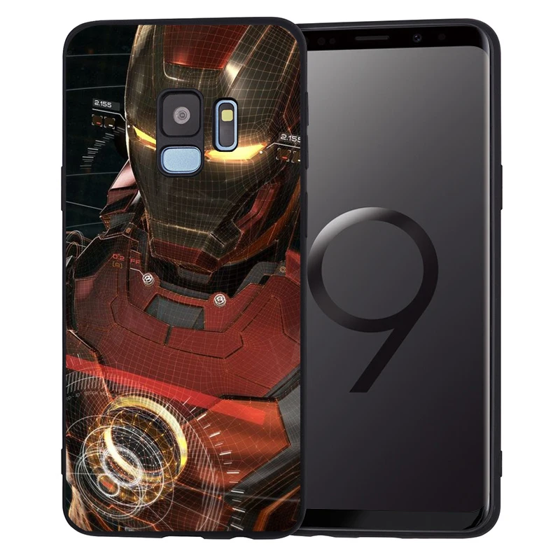 Мягкий чехол Marvel для samsung Galaxy Note 9 8 S9 S8 S10 Plus S7 Edge S10 Lite Venom Deadpool Человек-паук защитная задняя крышка - Цвет: 12