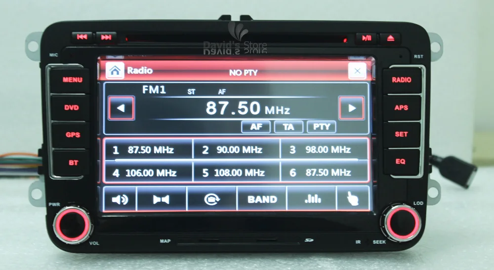 7inchs Car Navigation for Volkswagen with Built-in Canbus 6