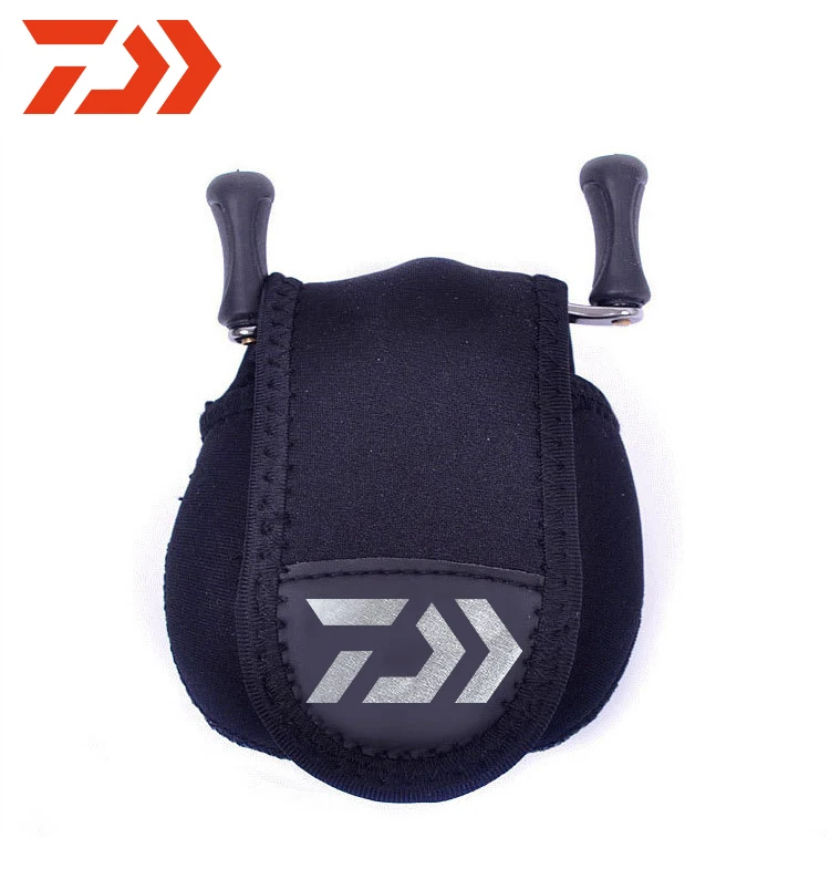 DAIWA Baitcasting Fishing Reels Cover Protective Case Bait Casting Reel Wheel Pouch Lure Rock Fishing Gear Bags