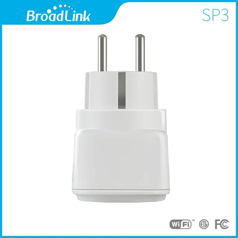 Broadlink SP3 EU Wifi Smart Power Socket,Controls SP Mini 3500W 16A Time Wireless Remote Wall Plug For IOS Andriod Smart Home Broadlink SP3 EU Wifi Smart Power Socket,Controls SP Mini 3500W 16A Time Wireless Remote Wall Plug For IOS Andriod Smart Home